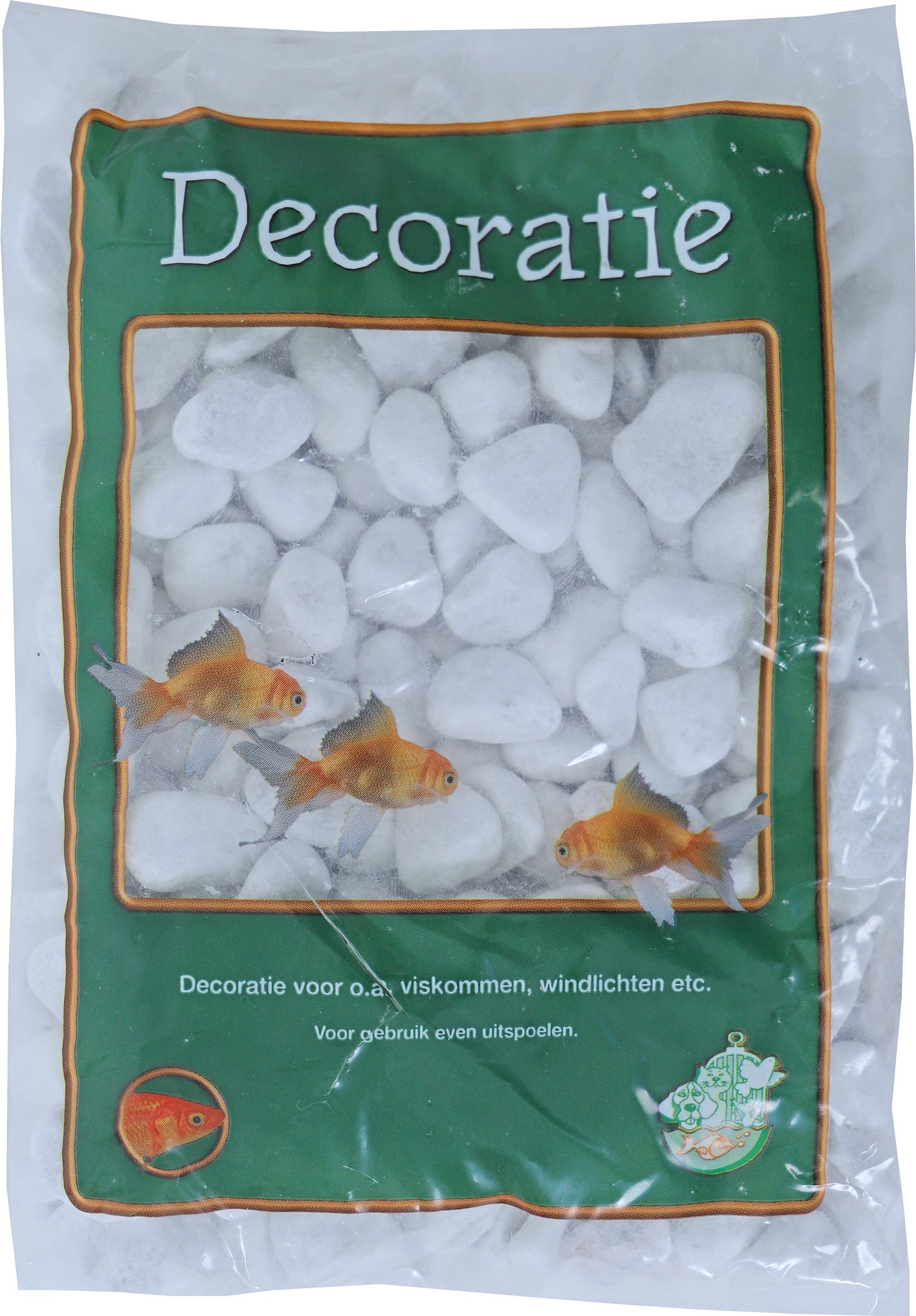 Boon aquariumgrind Marmerkiezel 12 x 16 mm wit 1 kg