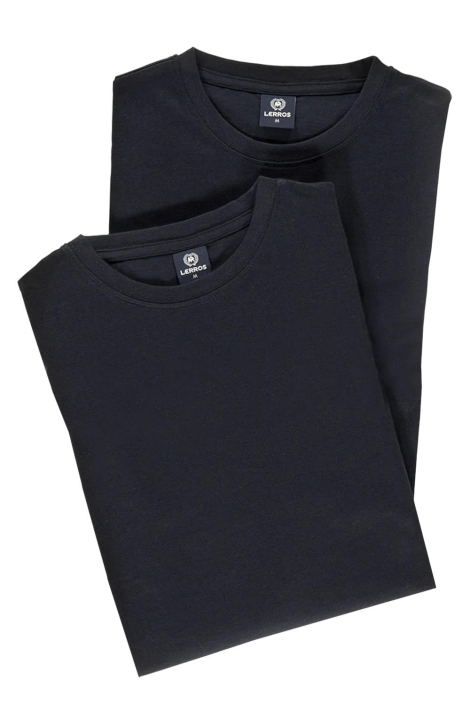 Lerros blauwe heren t-shirt