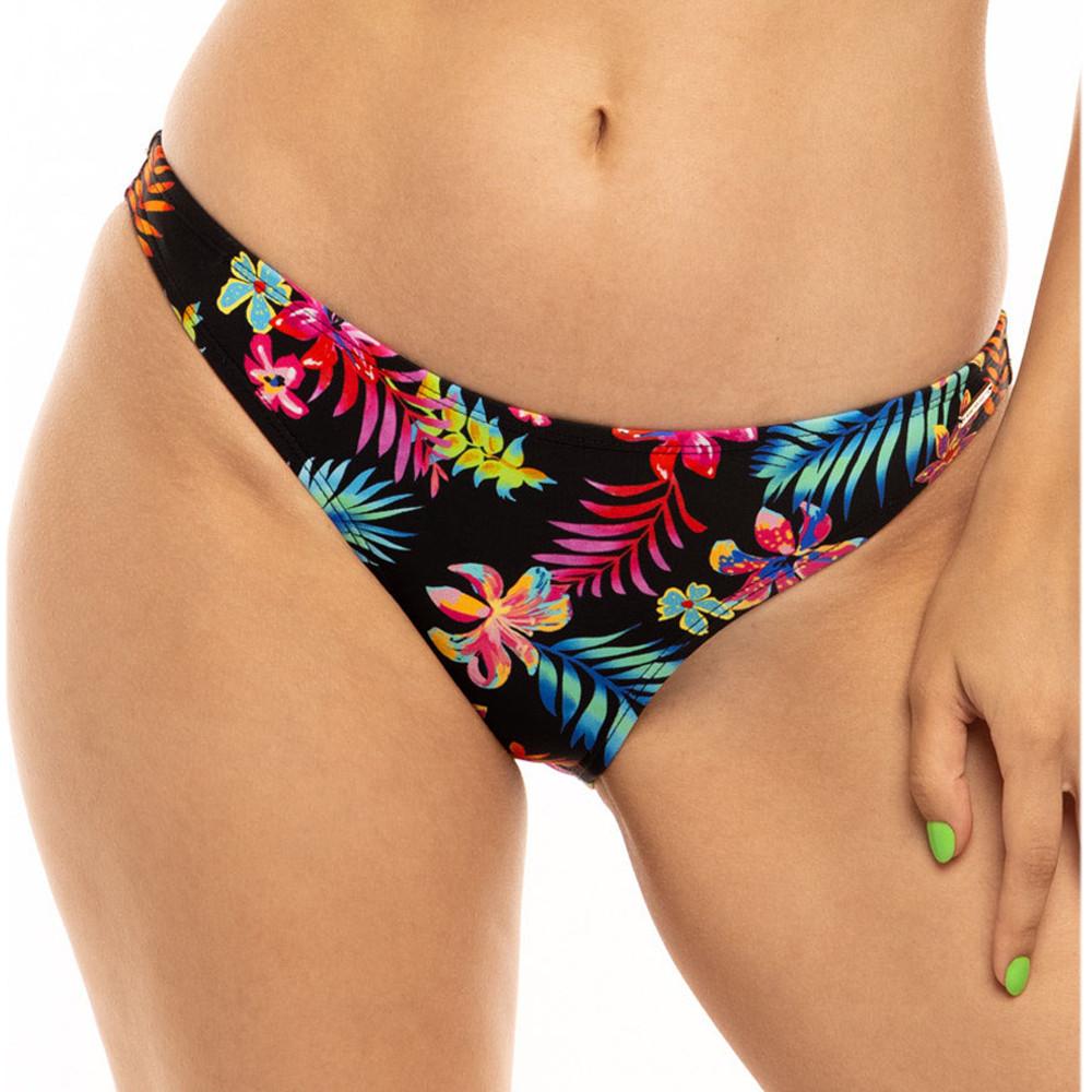 Sun project Bas de Bikini Noir/Fleurs Femme Sun Project Brésilien