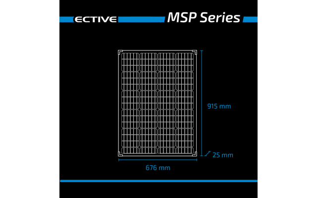 Ective MSP Black Monokristallines Solarmodul