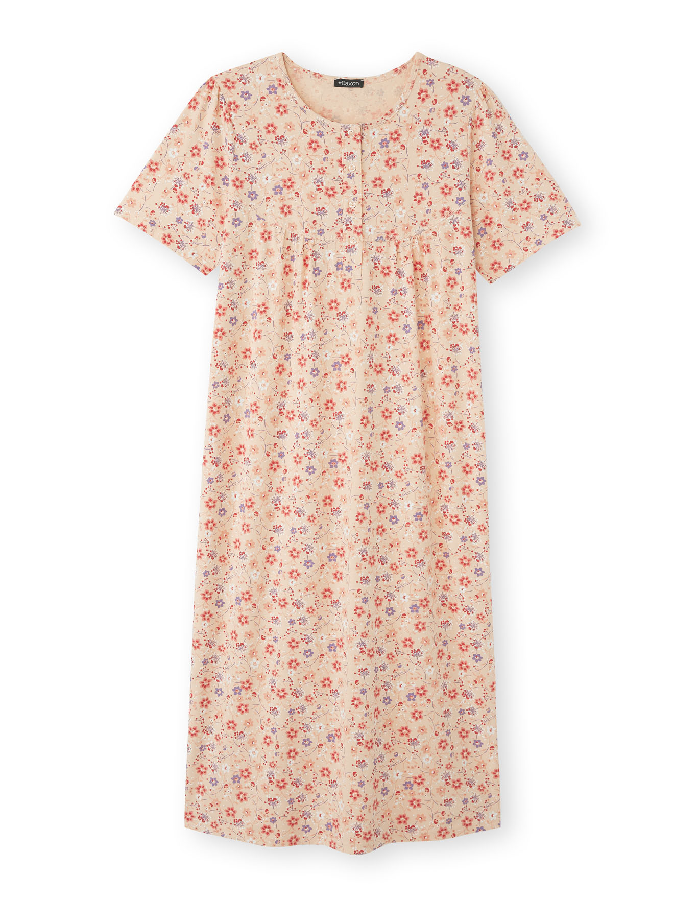 Chemise de nuit maille coton