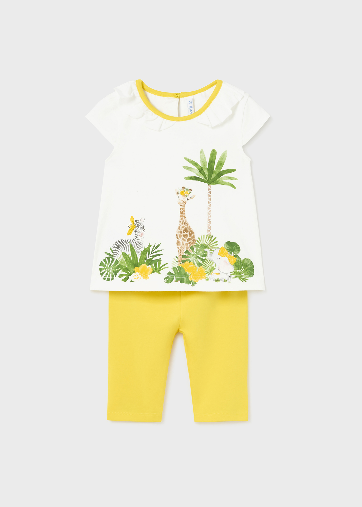 Conjunto de 2 peças em algodão sustentável para bebê