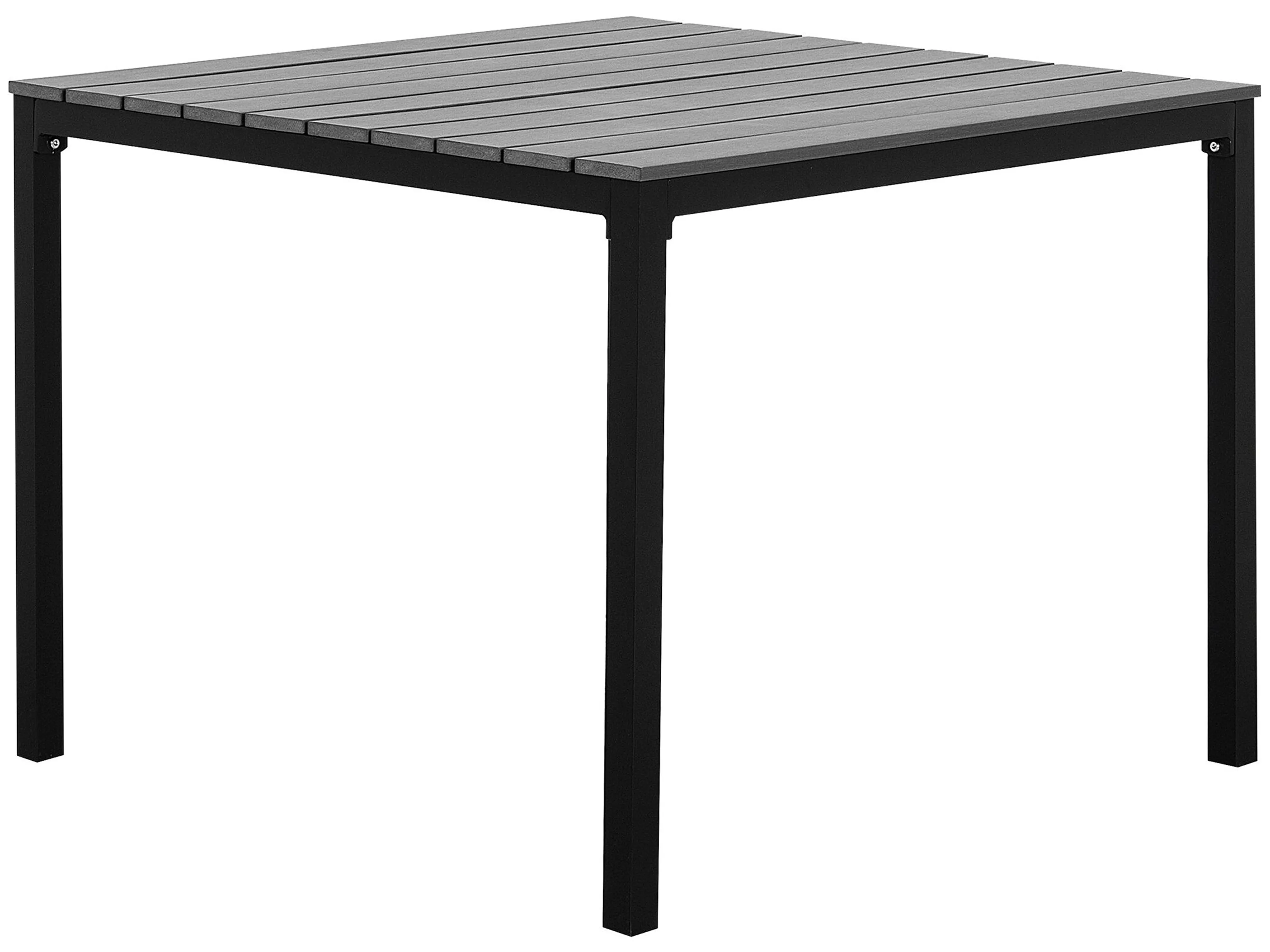 Tuin eettafel PRATO 95 cm 95 cm Grijs