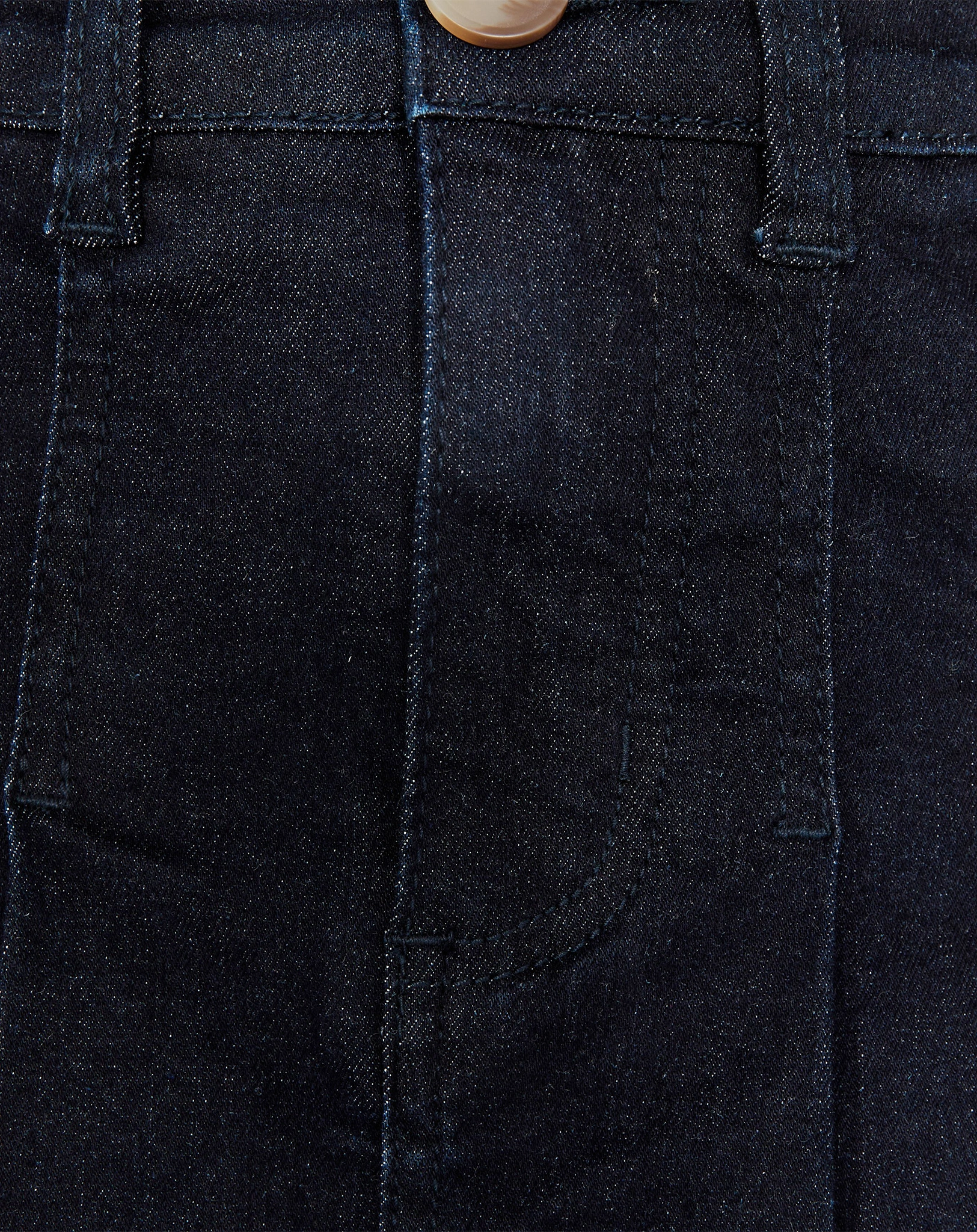 Faltenrock LYDIA DNM in dark blue