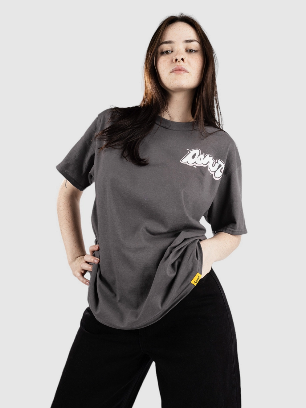 Donut Puff T-Shirt grey