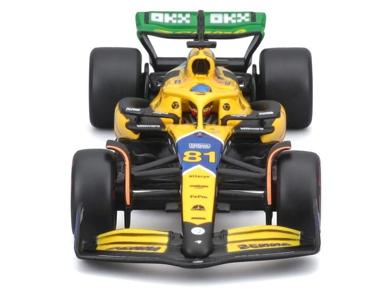 BBurago McLaren F1 MCL38 Piastri 2024 Senna Edition 1:43 Sammlermodell im Massstab 1:43