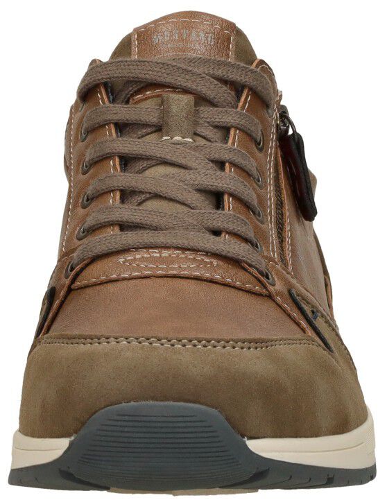Mustang Heren sneakers cognac