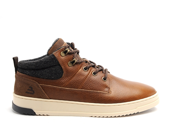Bullboxer boots bottine homme 616p51476c marron