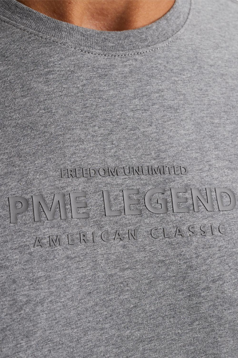 PME legend grijze heren t-shirt
