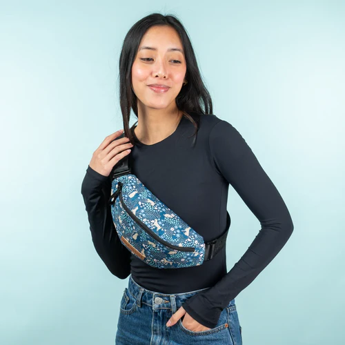Sac banane Small Soulac - SPA bleu