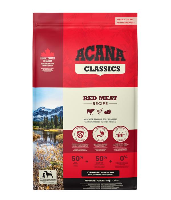ACANA Trockenfutter für Hunde Classics Red