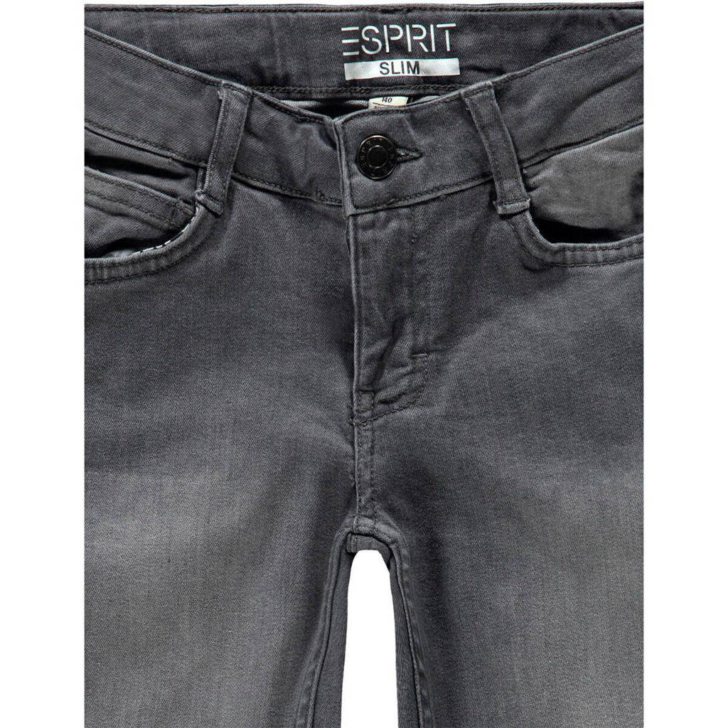 ESPRIT regular fit jeans grey dark wash