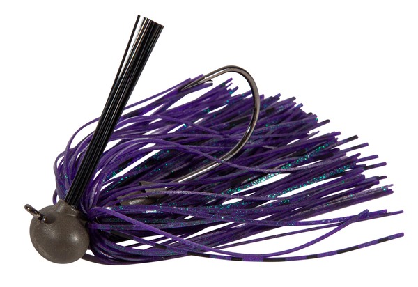 Jig Ultimate Skirted Tungsten Football Jig - Dark