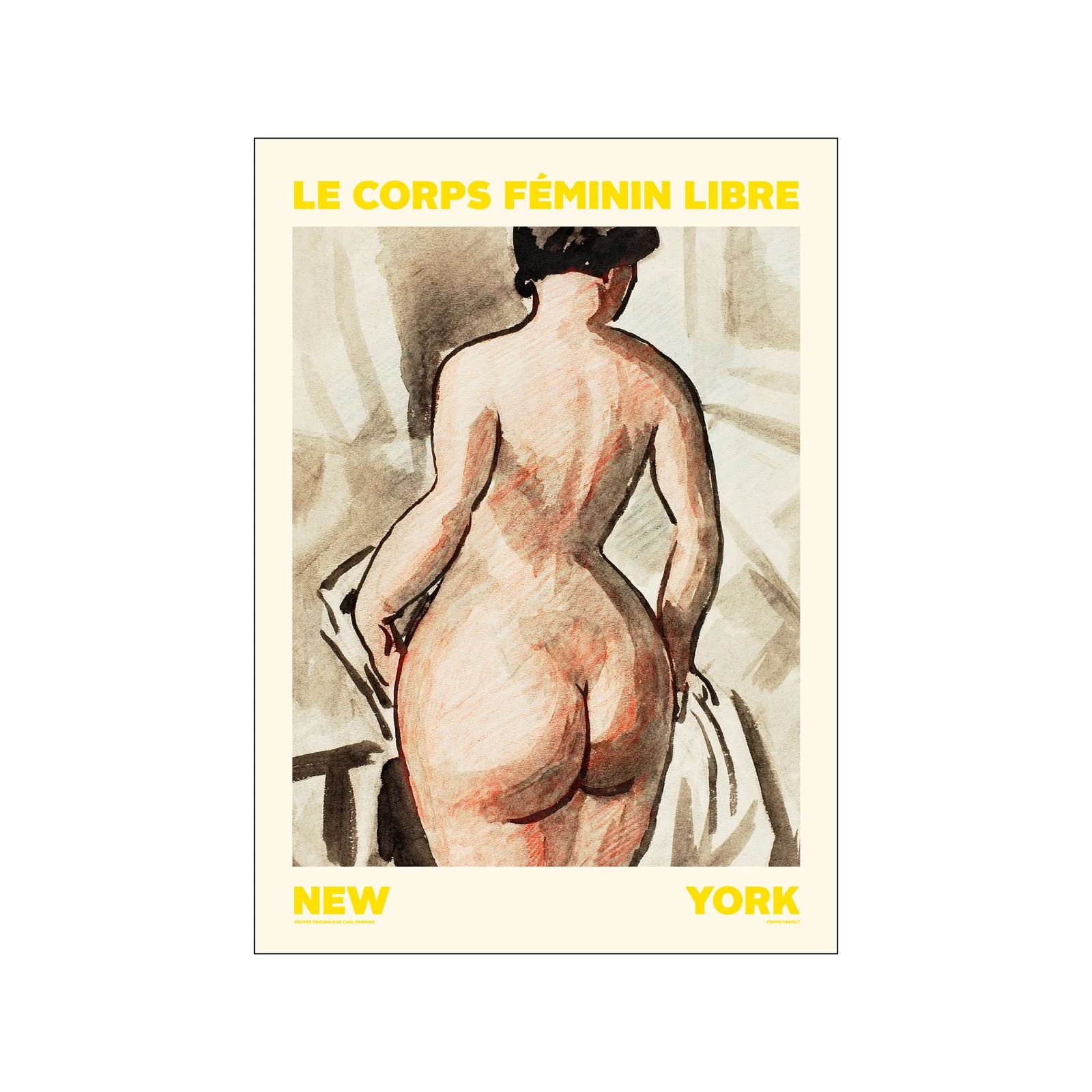 Poster & Frame  Feminin Libre 03 plakat