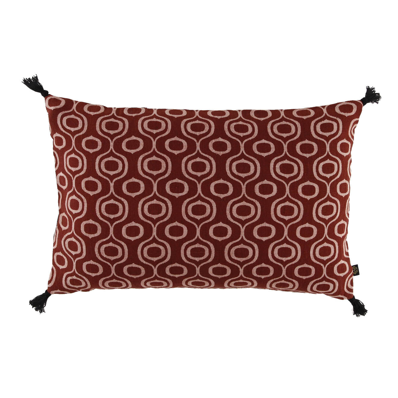 Harmony Housse de coussin en Lin & Coton Ubud cinnebar - 40x60 cm