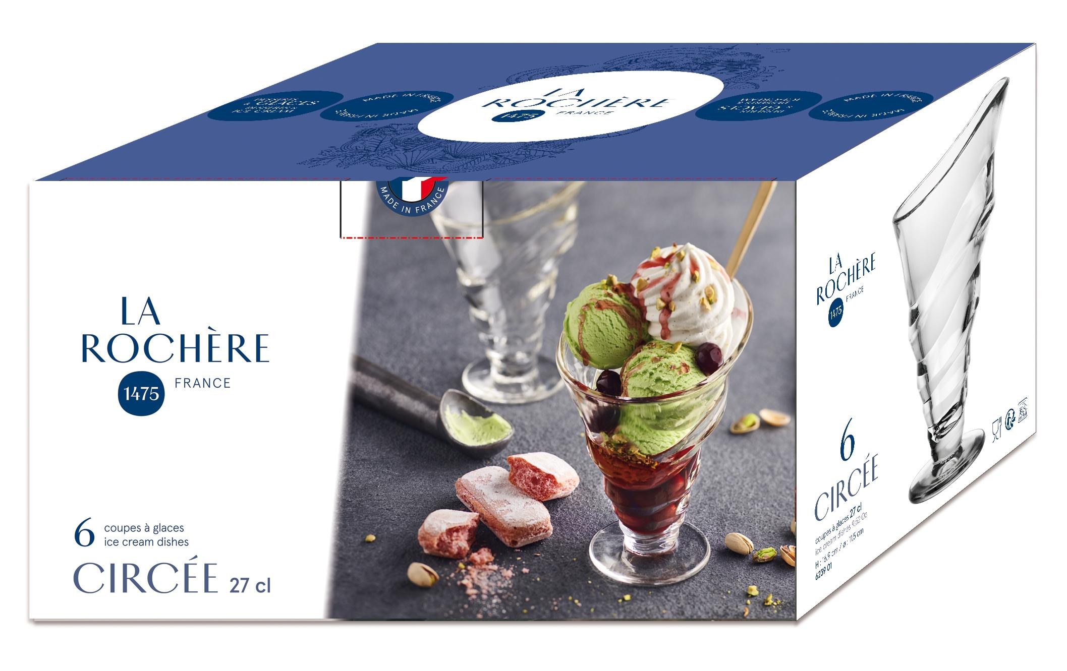 Dessert-Schale Circee 6 Stück, TransparentEisbecher Set