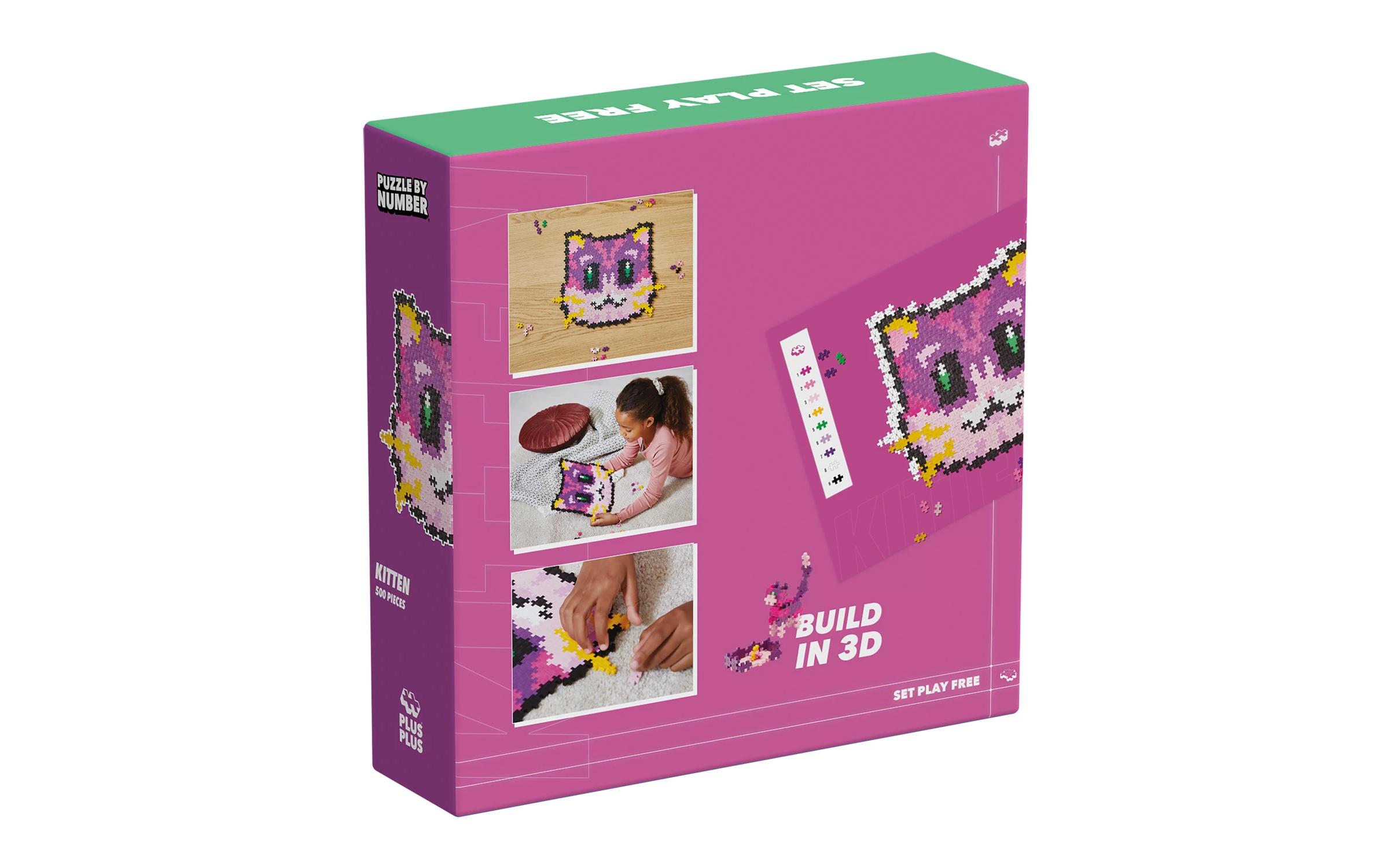 Baukasten 500 Kreativ Bausteine Puzzle Katze500 Bausteine Puzzle Katze