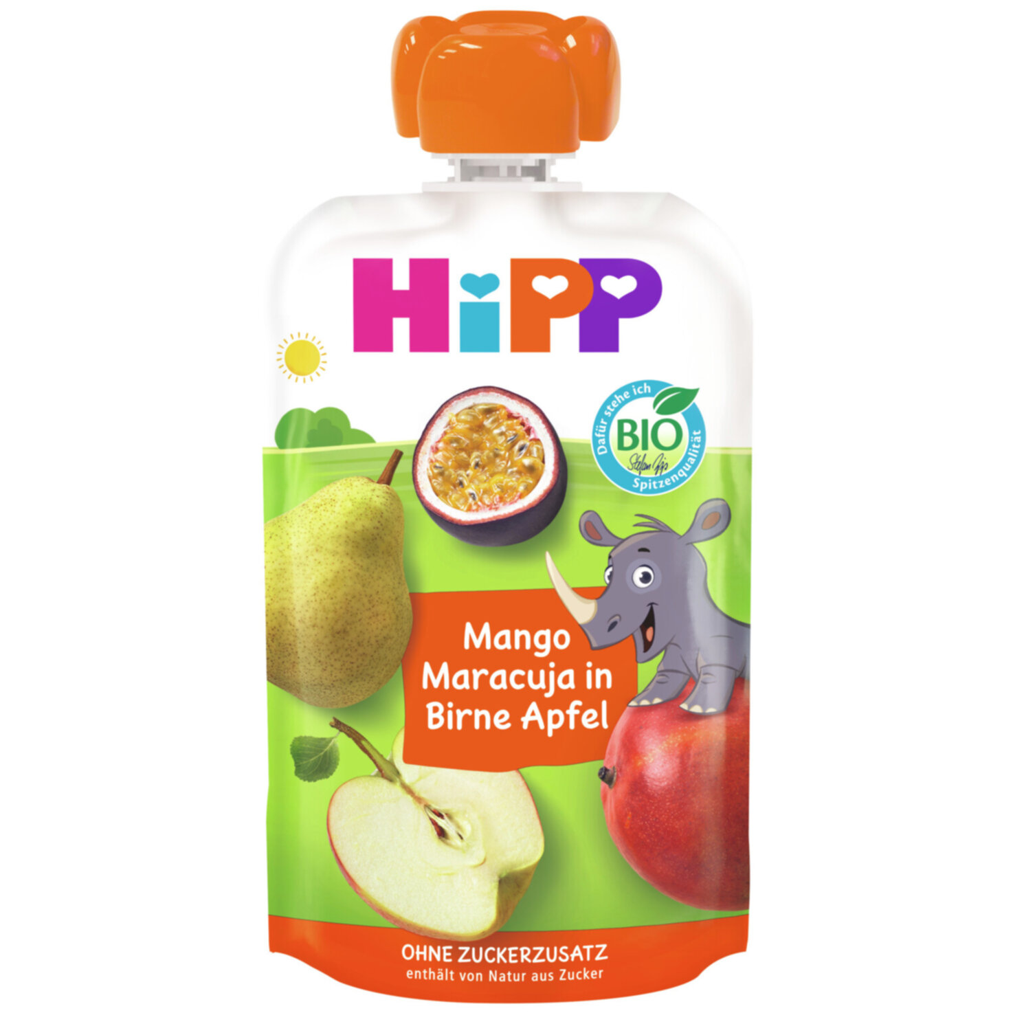 Hipp Hippis Smoothie Mango Maracuja Birne & Apfel 12+ Monate