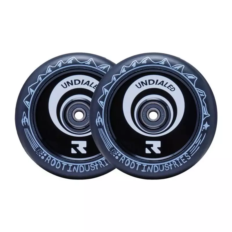 Paire de roues trottinette ROOT INDUSTRIES Air Undialed Noir 110mm