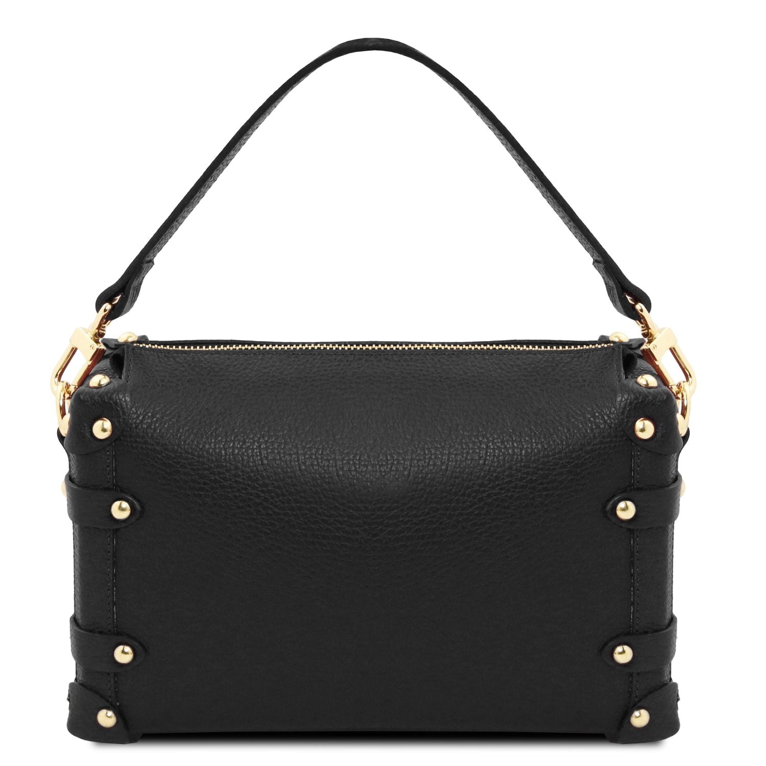 TL142422 – Praline – Soft leren duffle bag