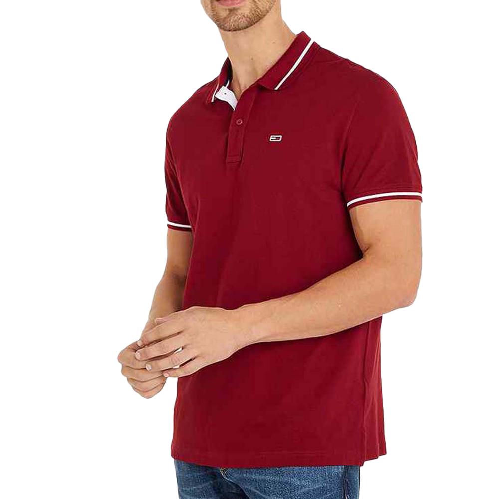 Tommy Hilfiger Polo Marine Homme Tommy Hilfiger Tipping