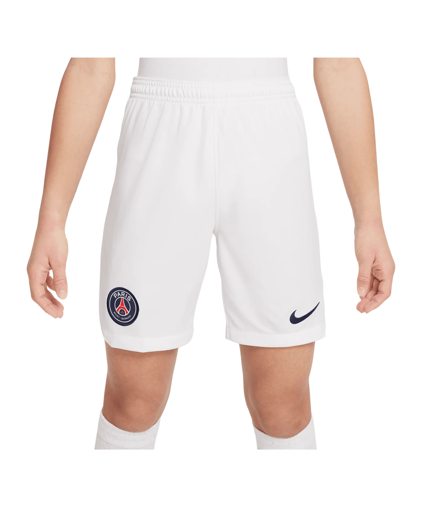 Nike Paris St. Germain Short Home Away 2023/2024 Kids Weiss F100