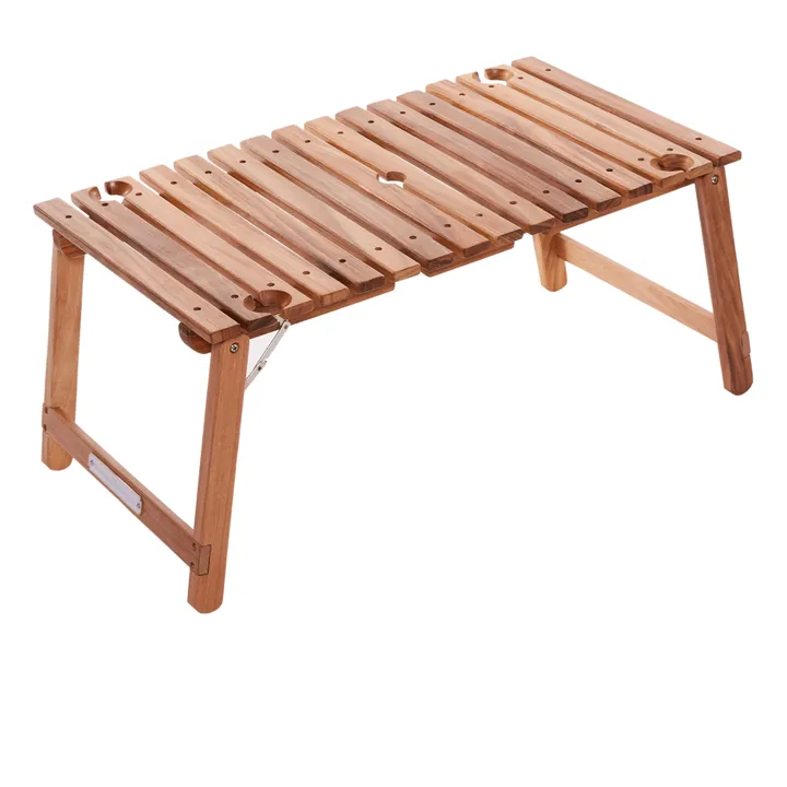 Business & Pleasure Co. Table de plage en teck
