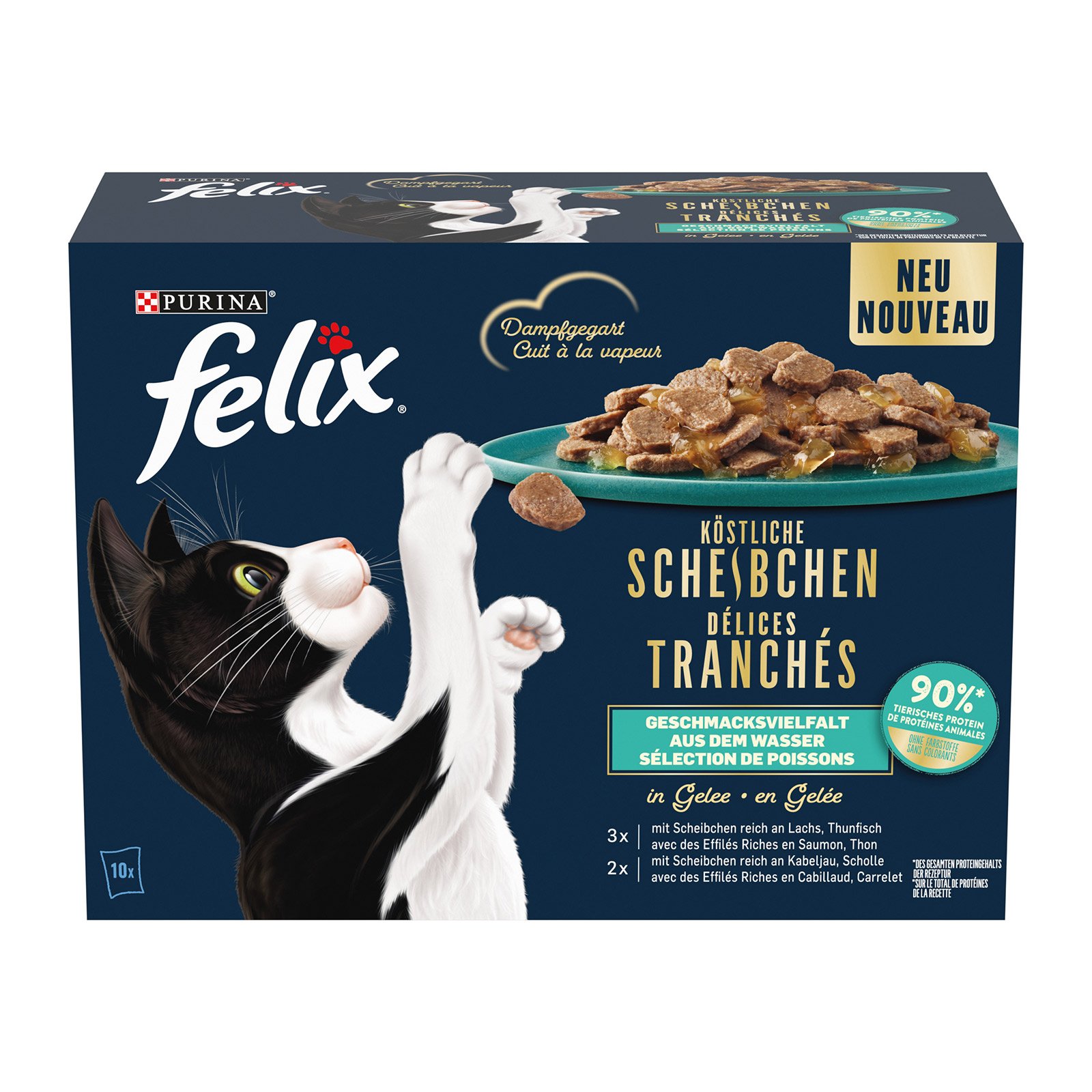 Felix köstliche Scheibe Geschmack vom Wasser