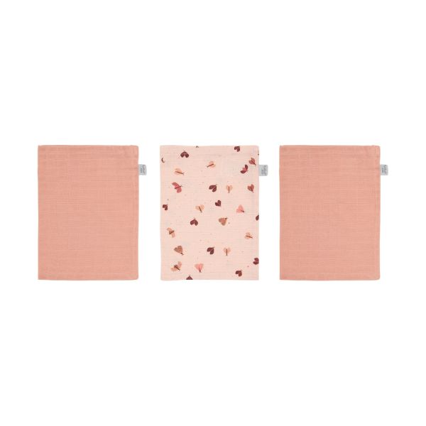 Bebe-Jou Sweet Butterfly Hydrofiel Washand - 3 Stuks
