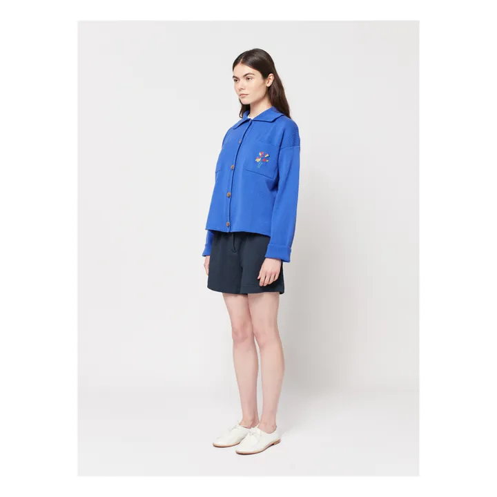 Bobo Choses Cardigan Col - Collection Femme  | Bleu