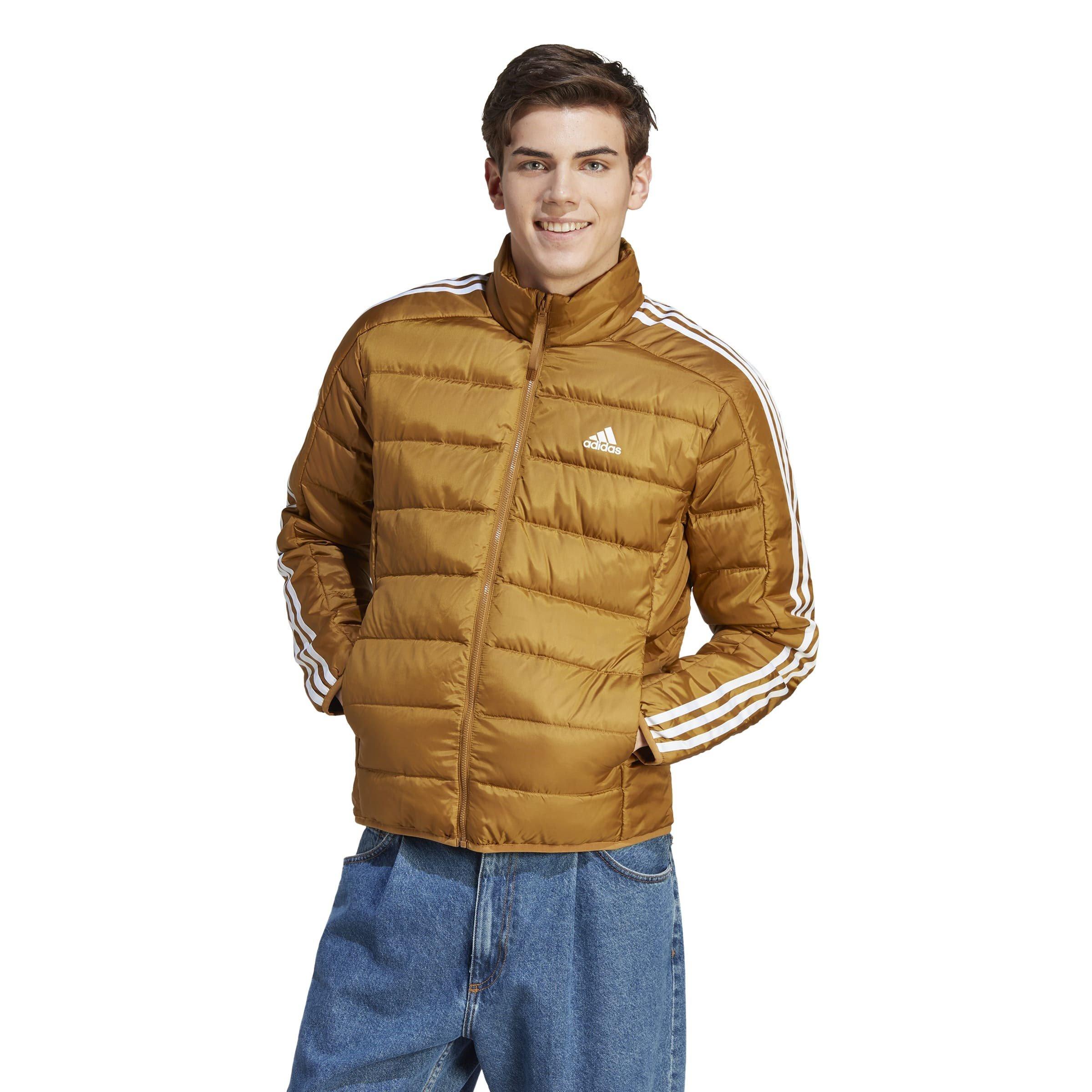 adidas Essentials 3 Stripes Light Down Jacket Mens