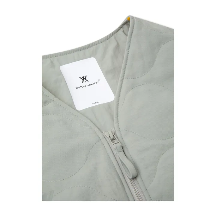 Welter Shelter Gilet Zippé sans Manches | Khaki