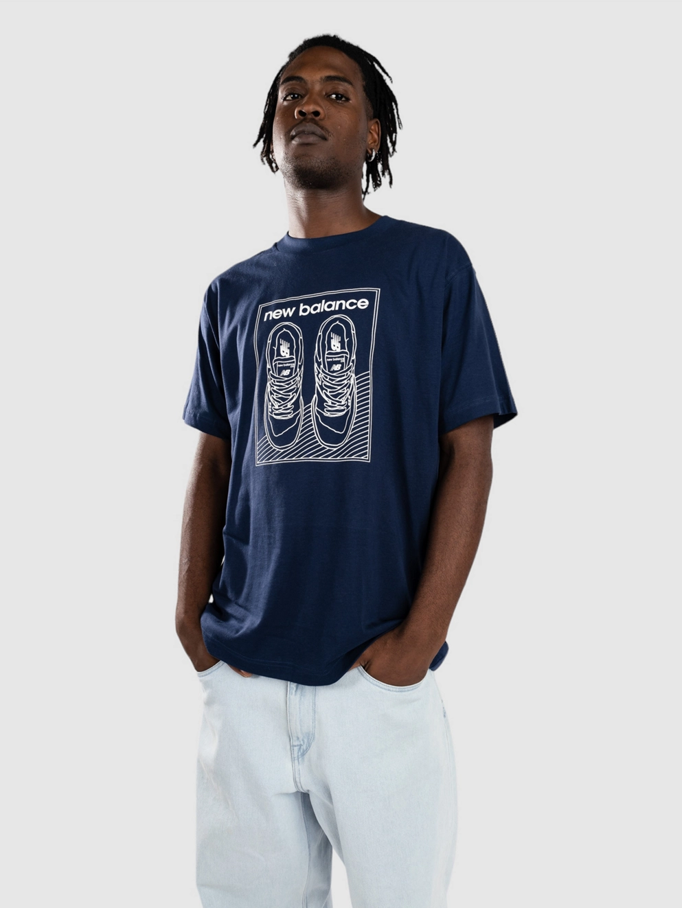 New Balance Relaxed 550 T-Shirt nb navy