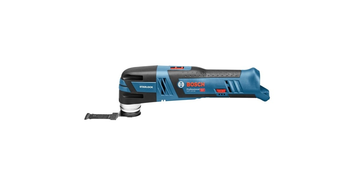 BoschAccu Multi-Cutter GOP 12 V-28 solo Professional multifunctioneel gereedschap  (Blauw/zwart, Accu niet inbegrepen)