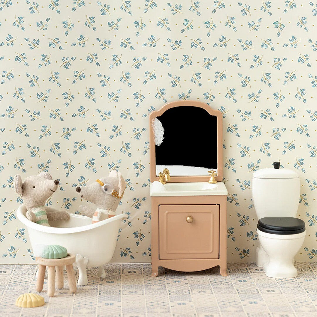 Maileg poppenhuis toilet - 9,5 cm