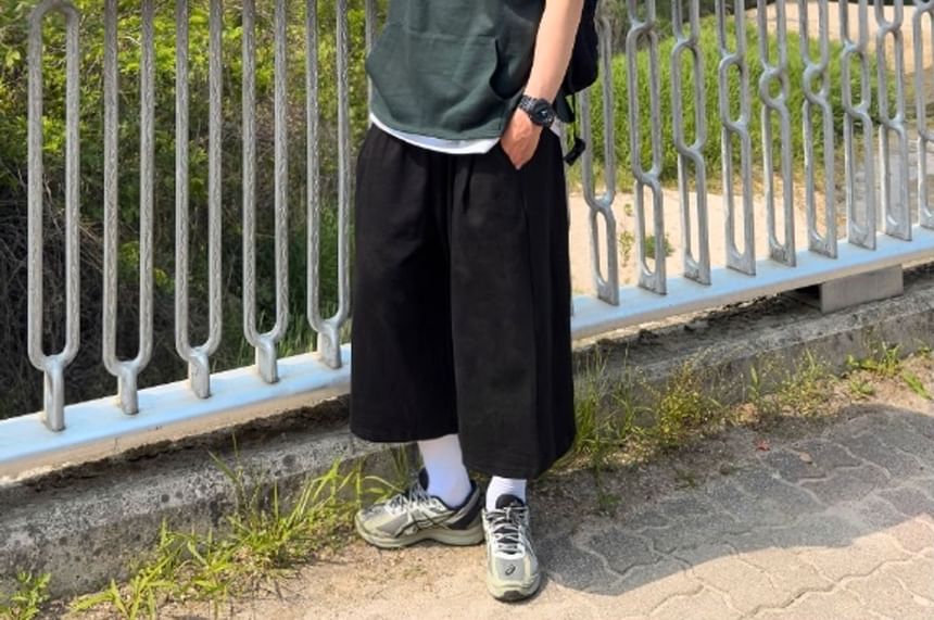 SeoulPop - Unisex shorts met trekkoord in de taille