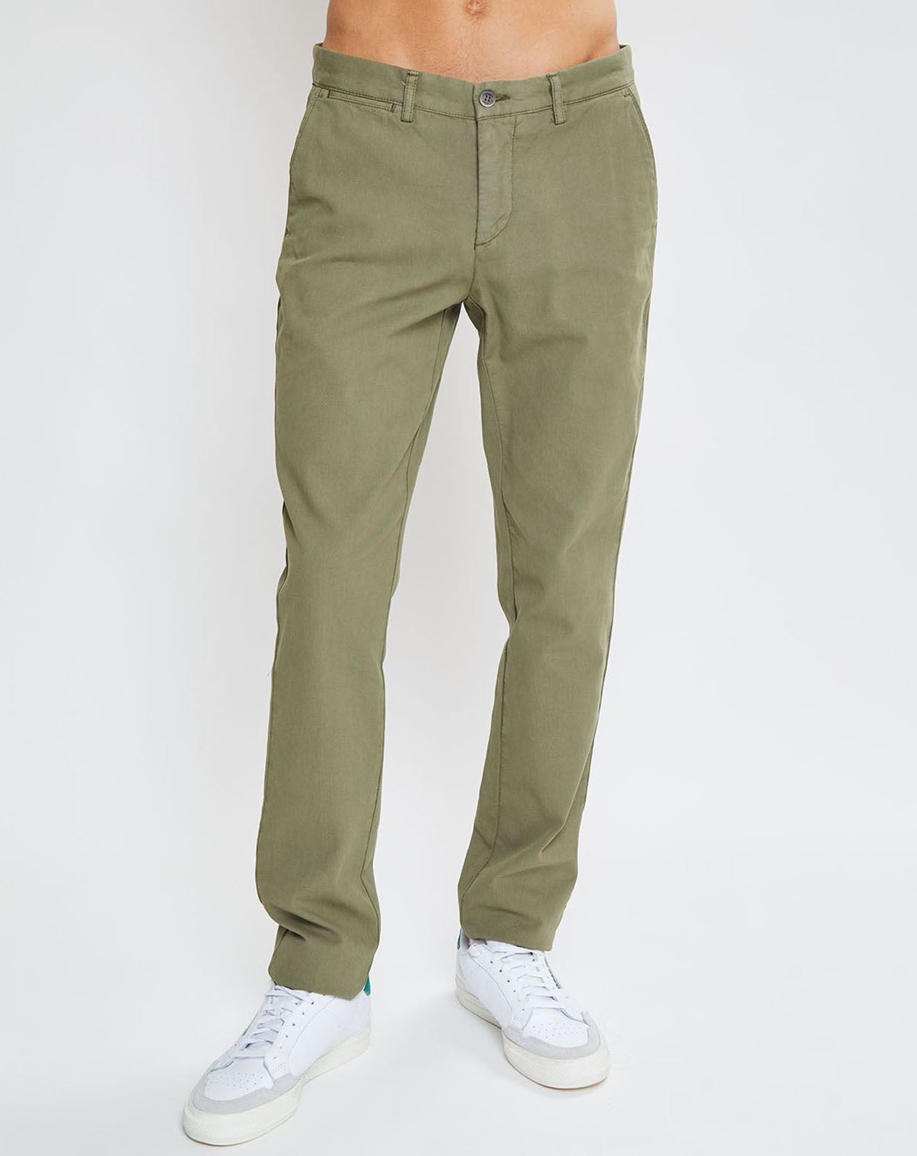 Hackett London Pantalon chino Slim Fit Armure kaki