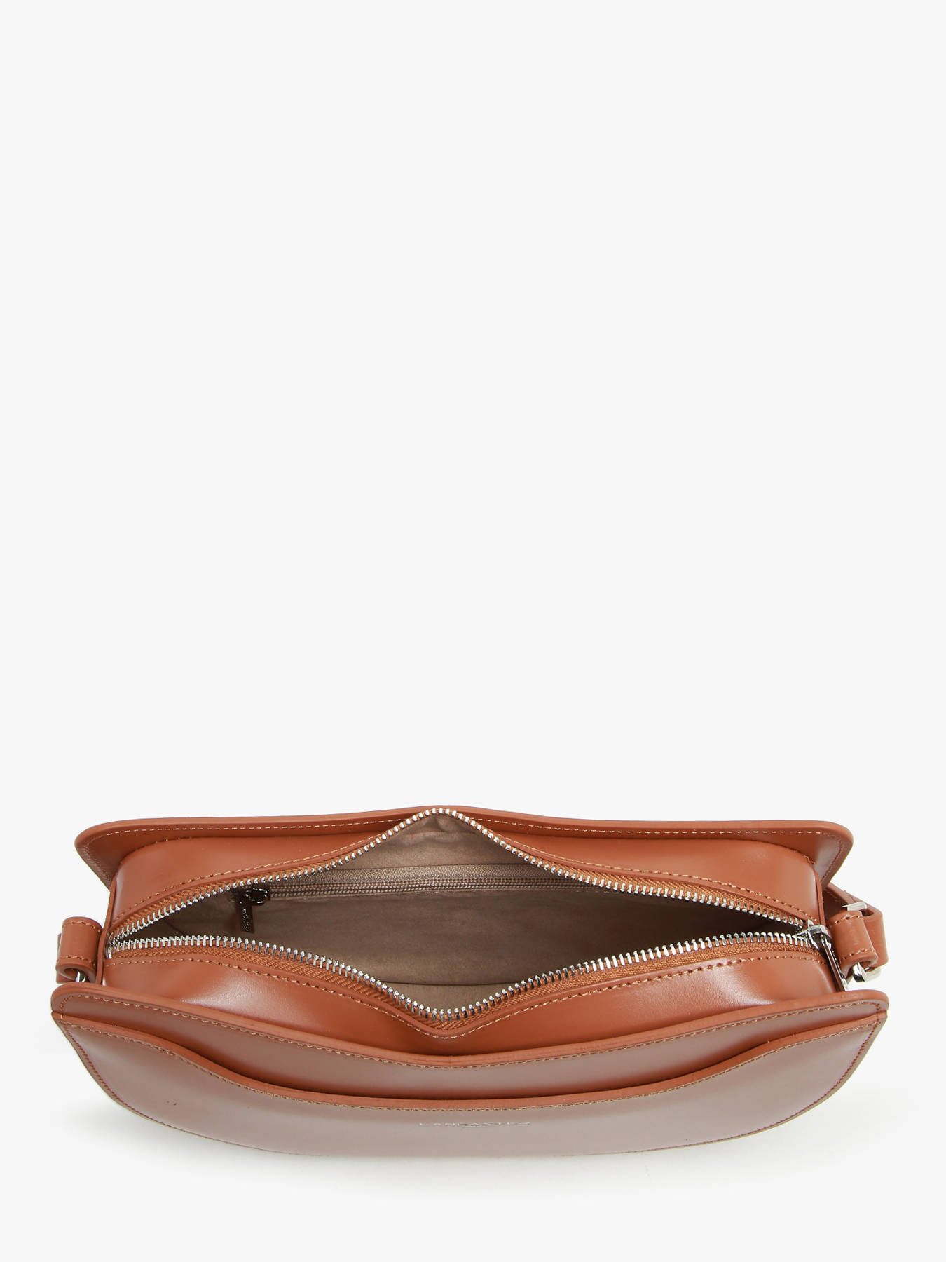 Sac bandoulire Suave lune cuir LANCASTER
