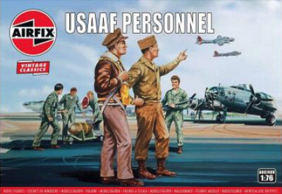 Airfix - Usaaf Personnel - Vintage Classics - 1:76 - A00748V