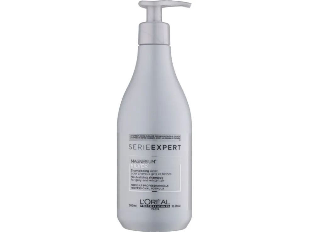 L'Oréal Professionnel Serie Expert Silver Shampoo til gråt og hvidt hår 500 ml