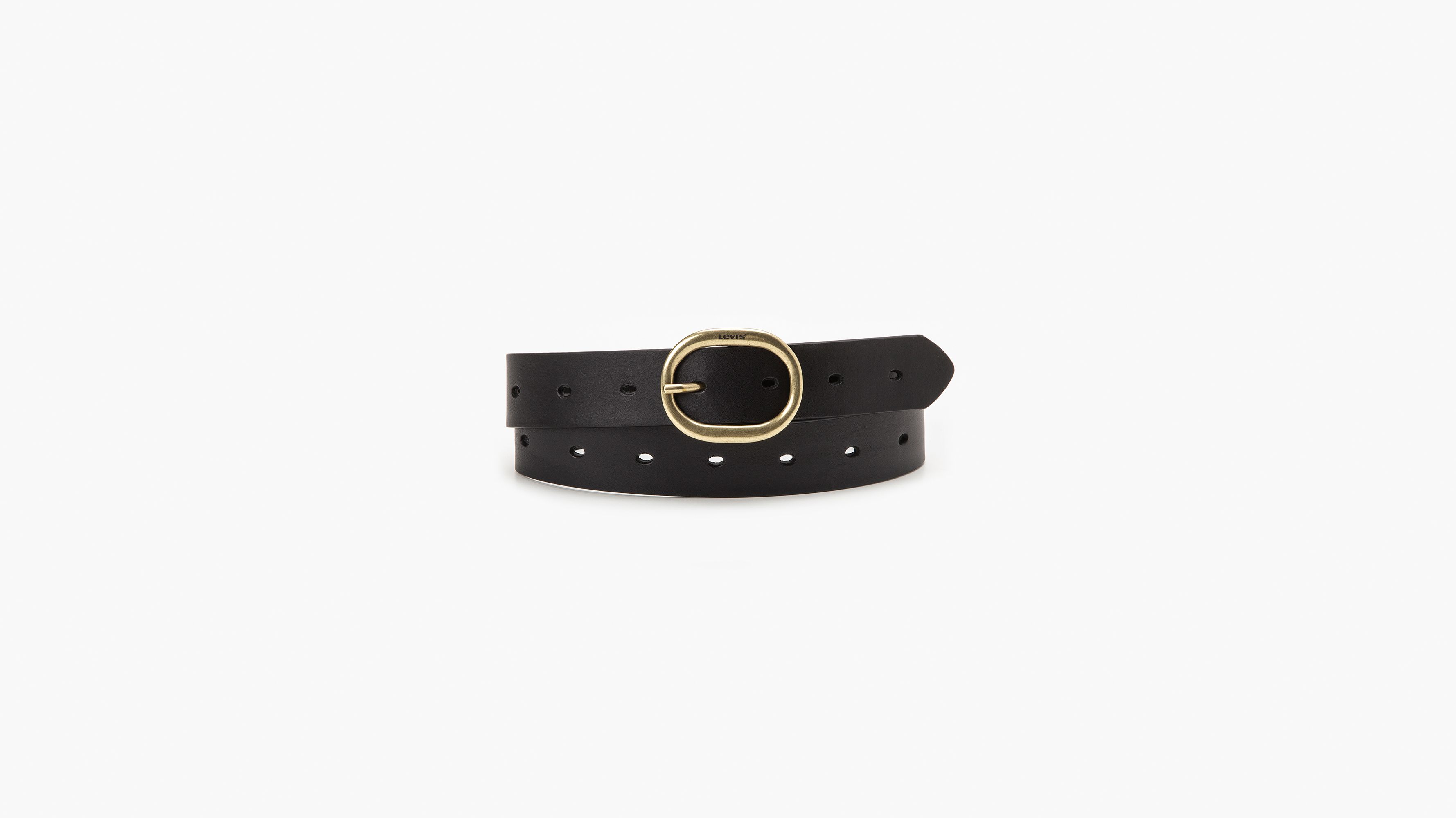Ceinture High-Low - Regular Black - Noir