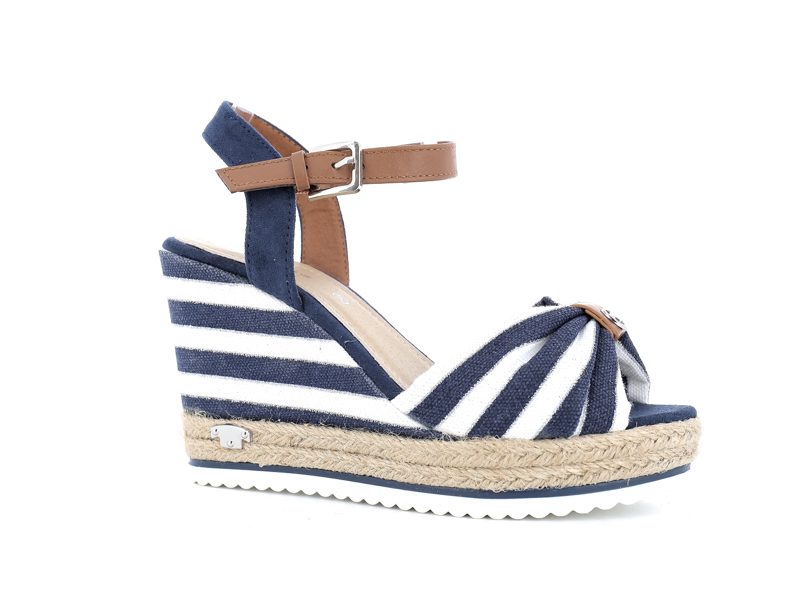 Tom taylor-3290212 Matières combinées Marine-Blanc