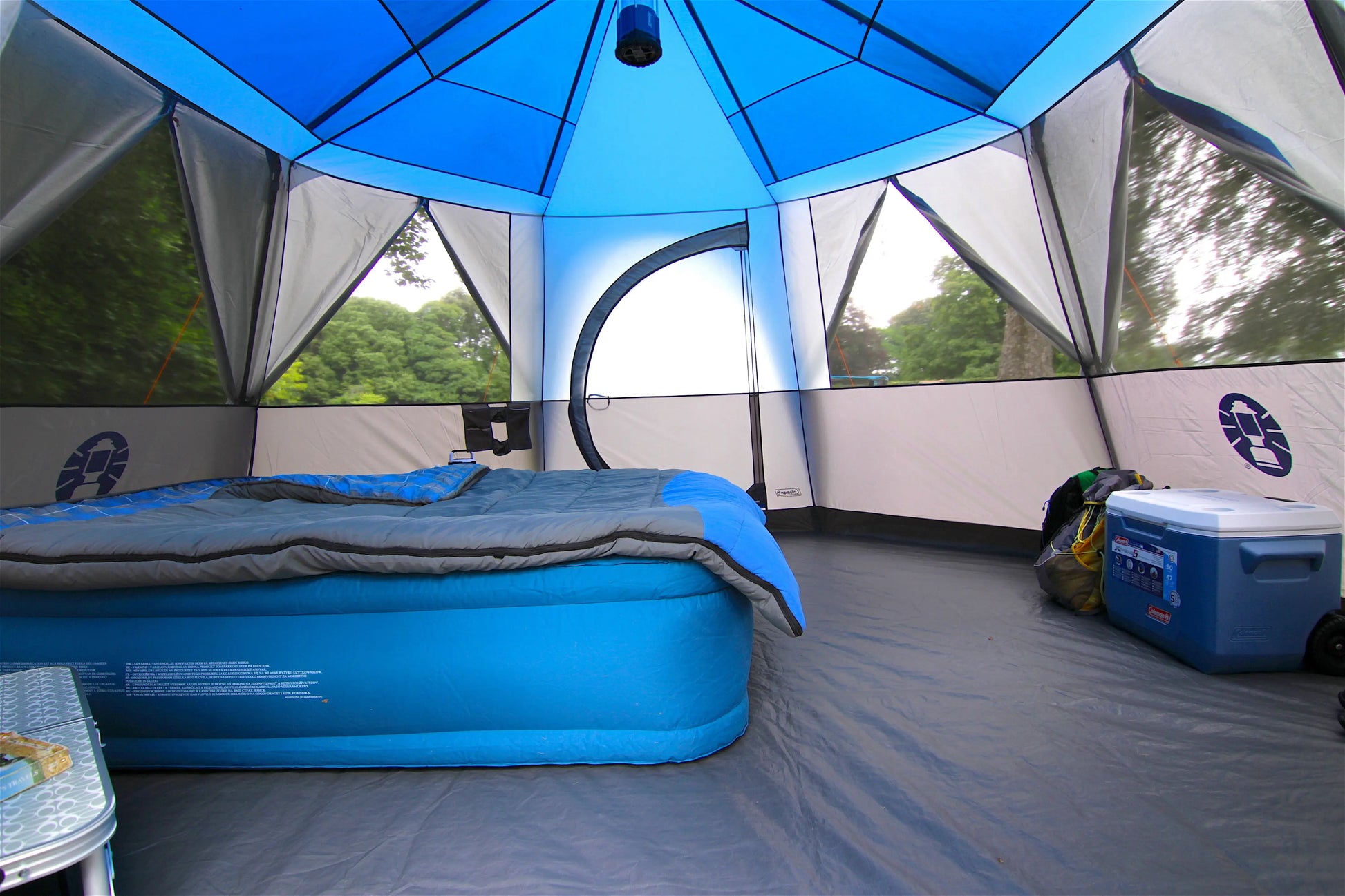 Octagon 8 Blau