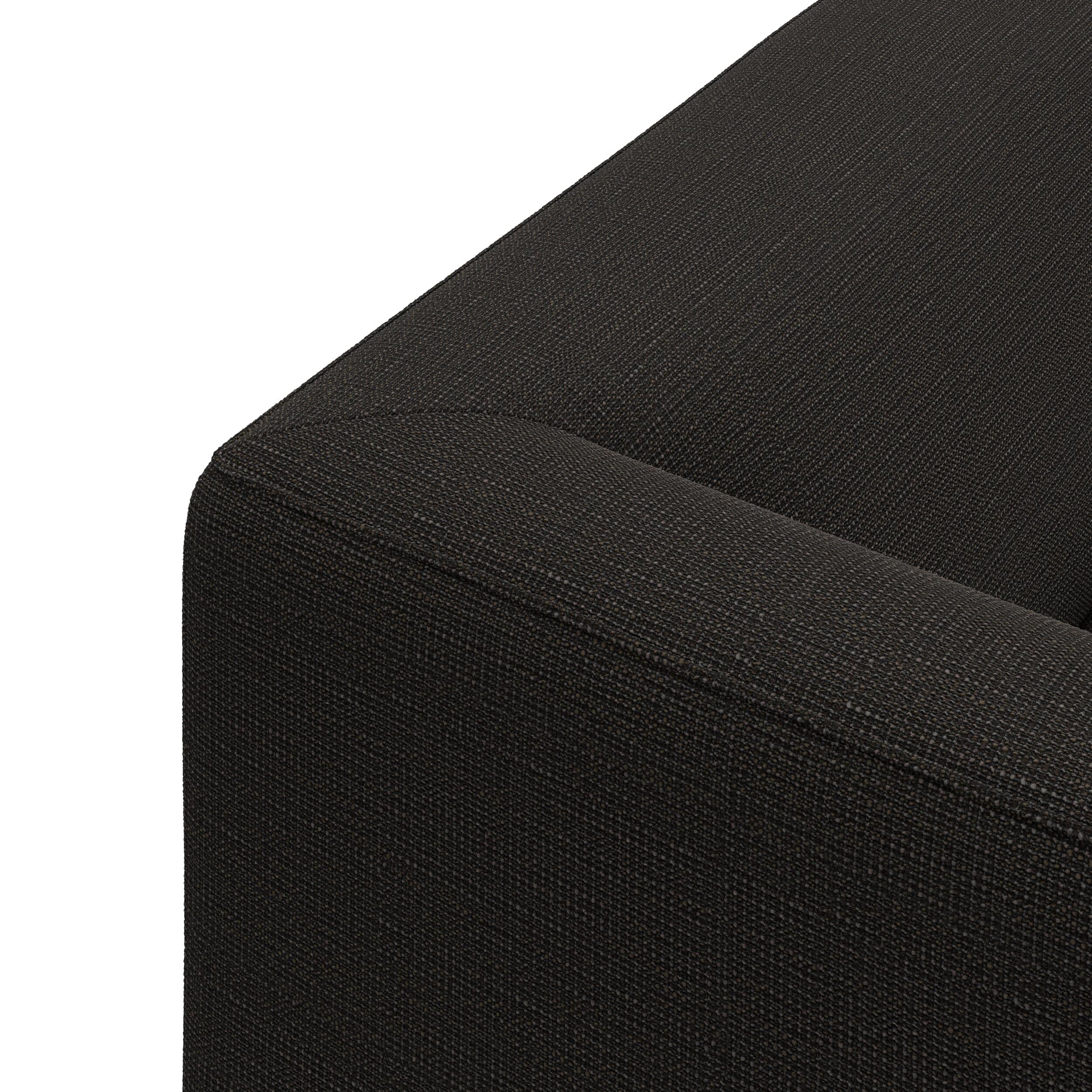 Teron højrevendt sofa med pufafslutning