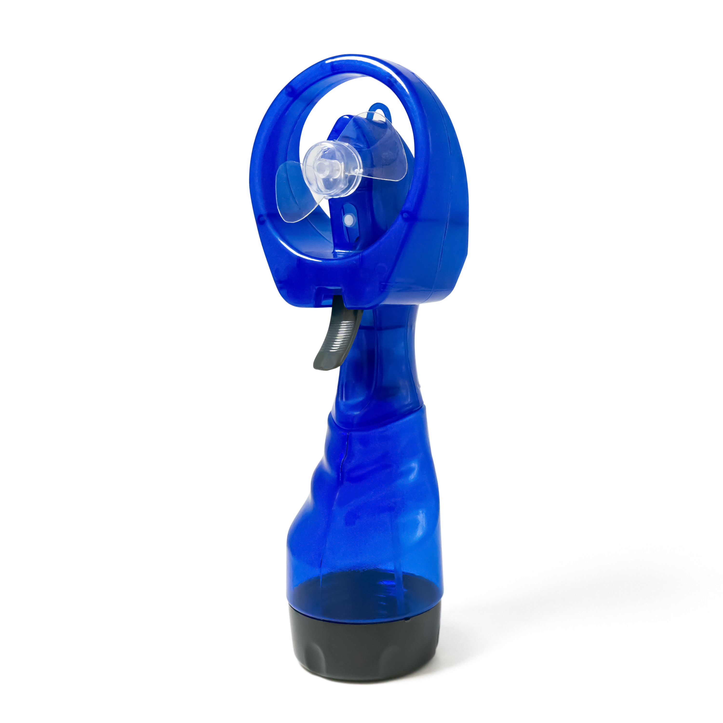 (27cm) Hand Ventilator mit Wasser Sprühfunktion - Blau