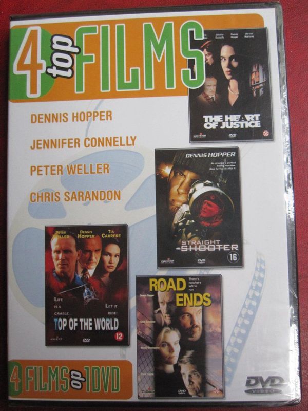 Basic Dvd 4 top films the haert of justice/straight shooter/top of the world/roa