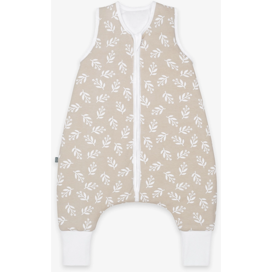 emma & noah Schlafsack mit Füßen Floral Sand