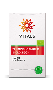 Vitals Teunisbloemolie Biologisch Softgels 100ST