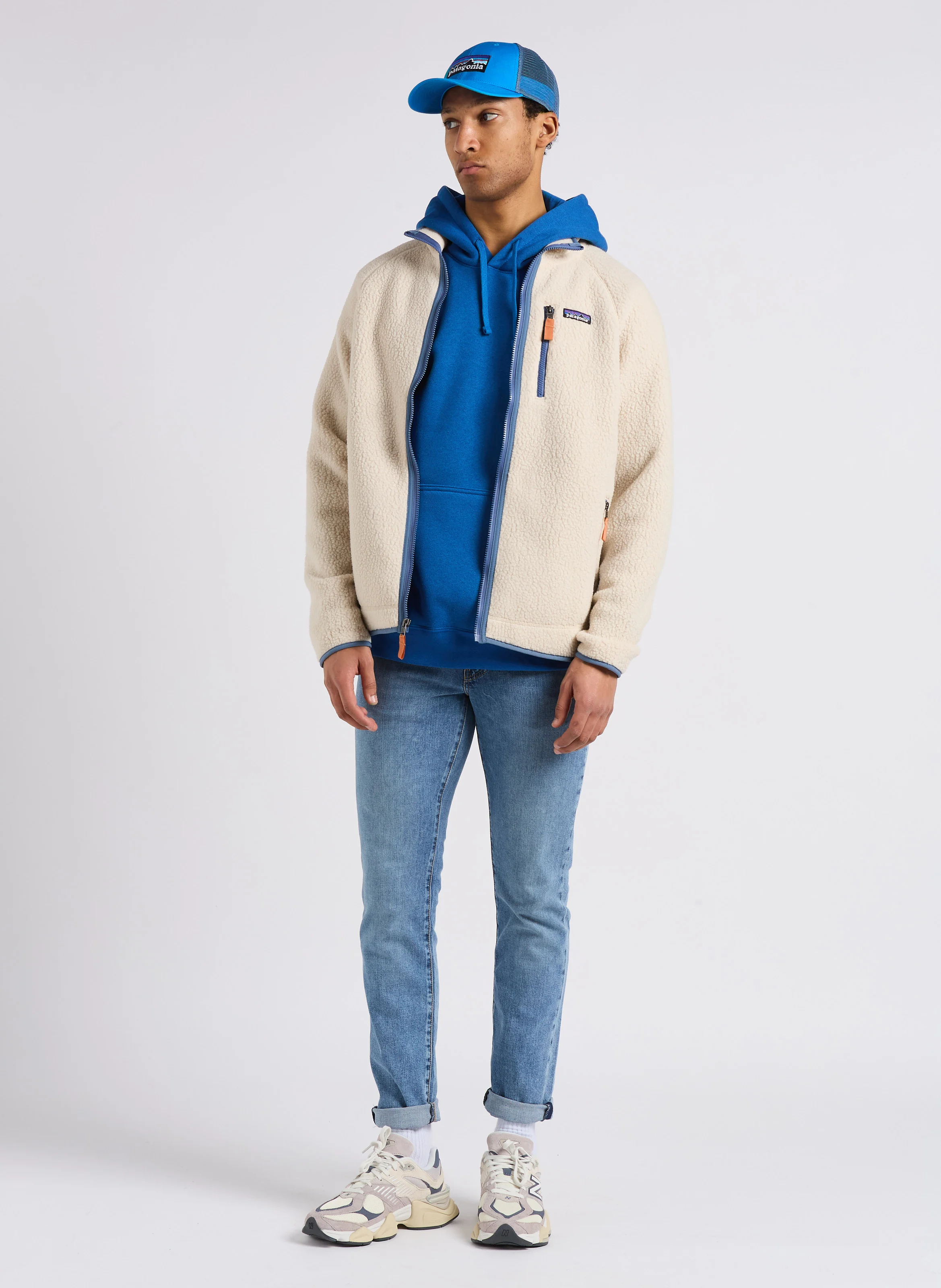 Sweat à capuche | Bleu