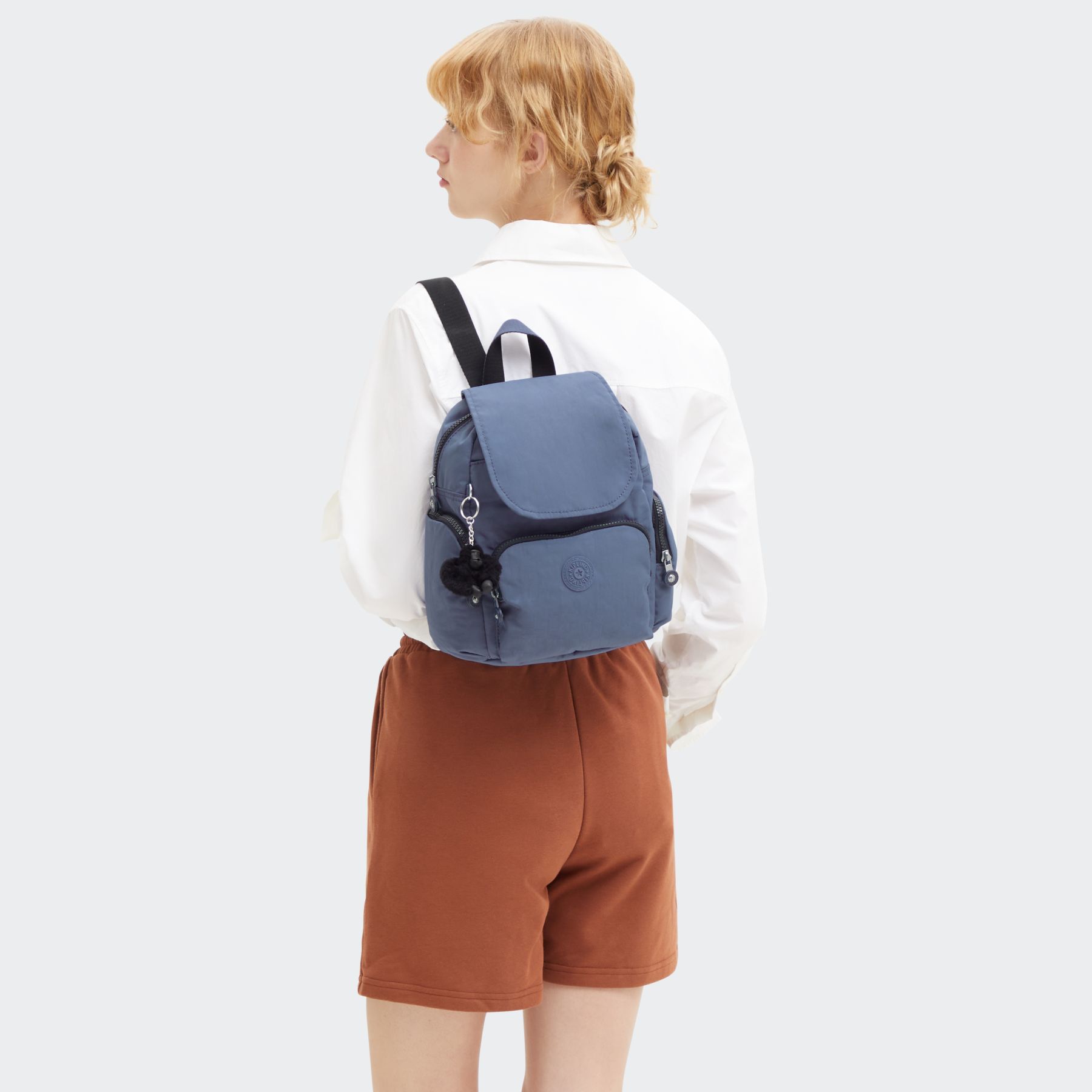 CITY ZIP MINI Mini sac à dos avec bretelles ajustables - Blue Lover
